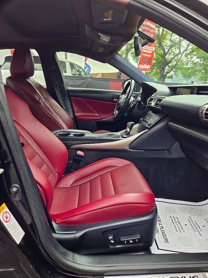 Used 2016 Lexus IS 200t w/ F Sport Package RWD image 21