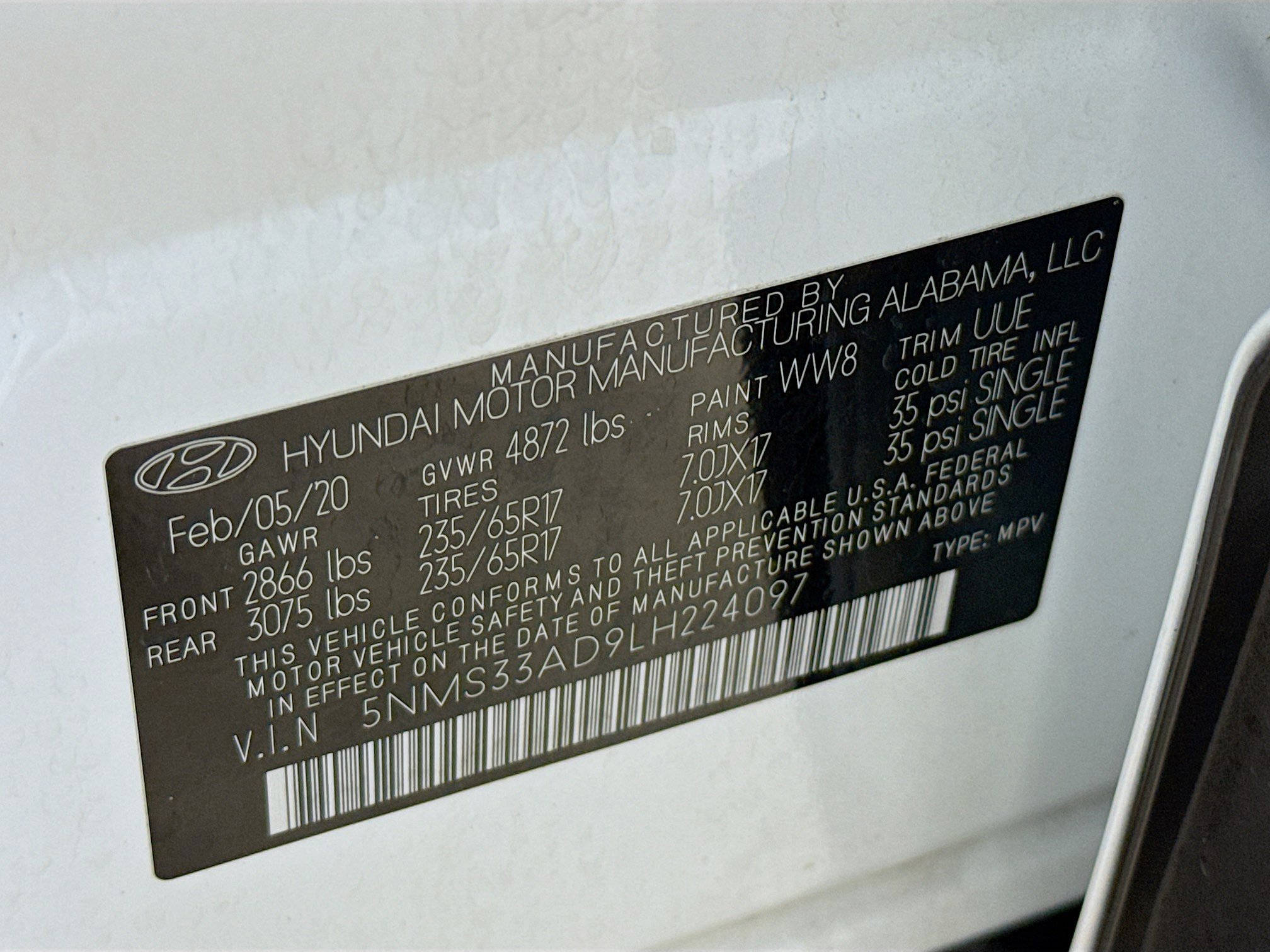 Used 2020 Hyundai Santa Fe SEL w/ Cargo Package image 37