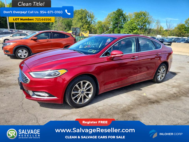 Used 2017 Ford Fusion SE w/ Fusion SE Technology Package