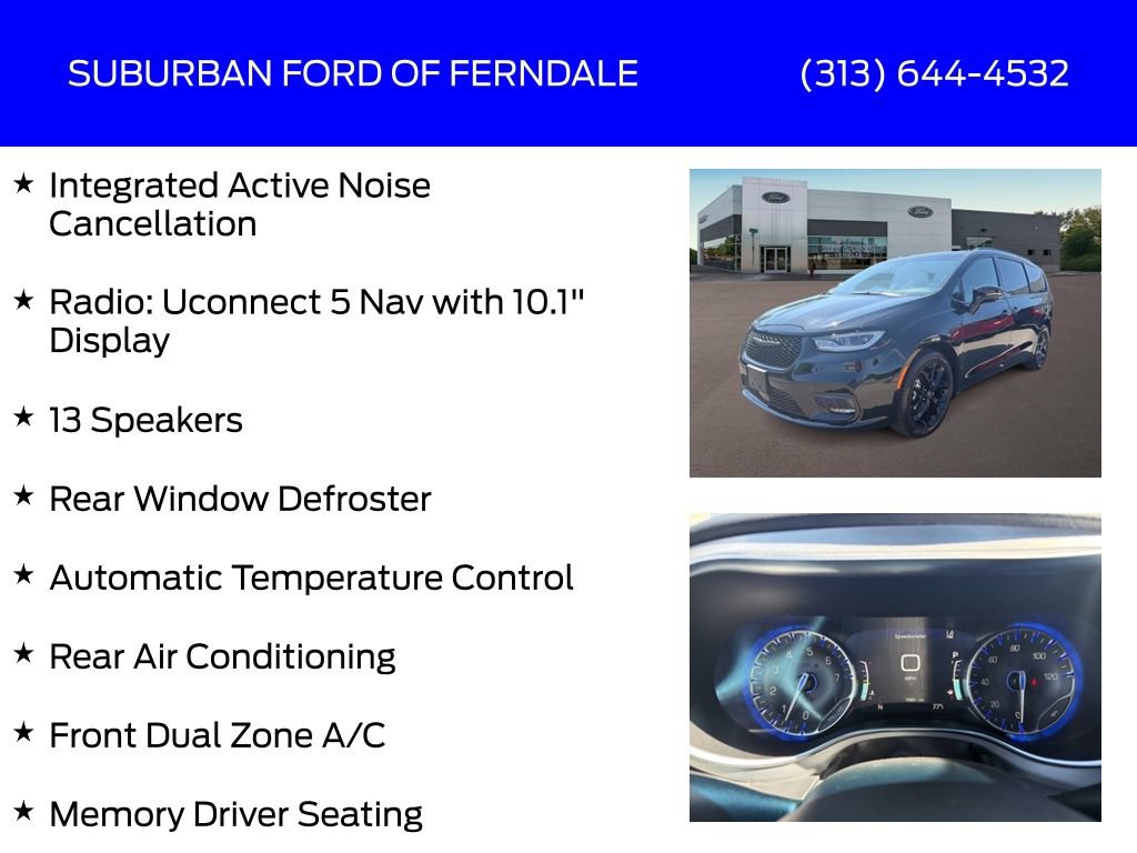 Used 2026 Chrysler Pacifica Limited w/ S Appearance Package FWD image 13