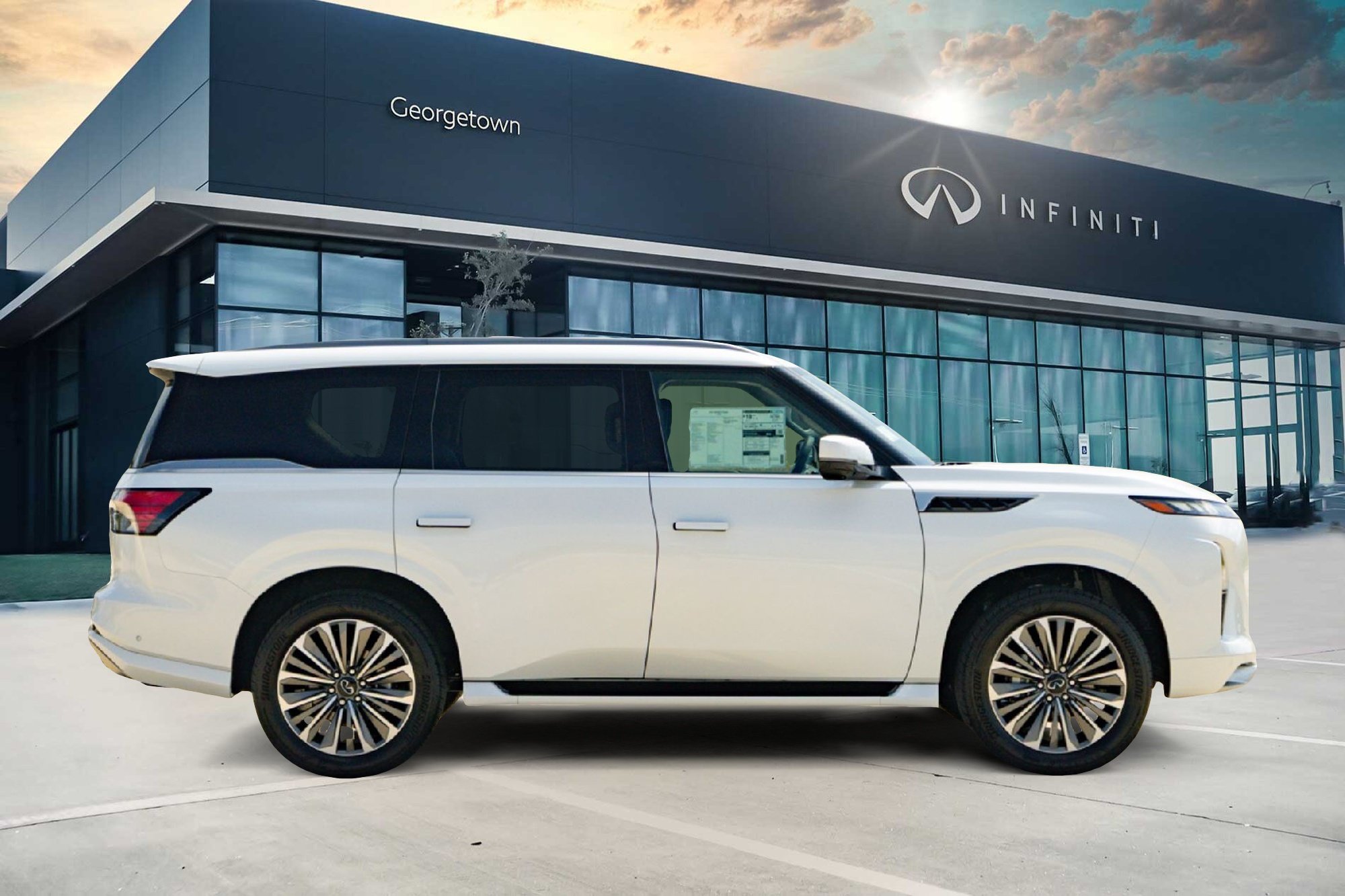 New 2027 INFINITI QX80 Luxe RWD image 4