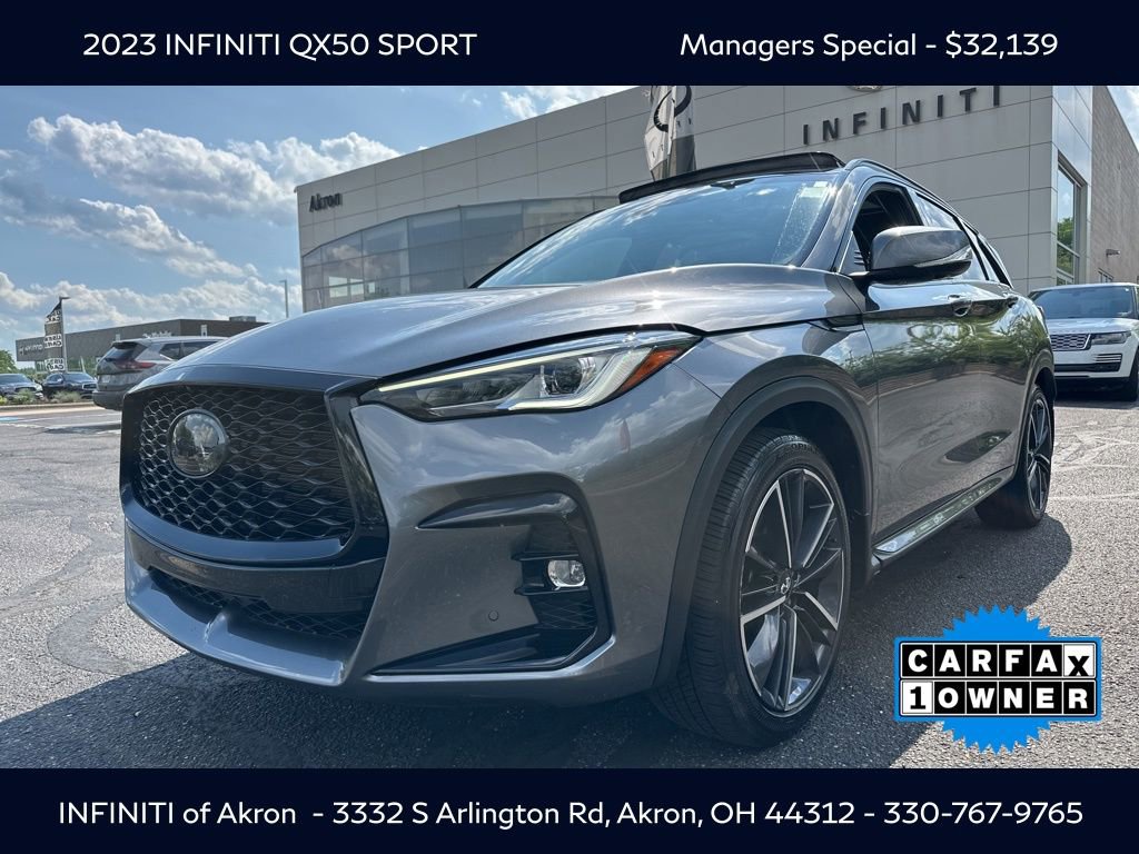 Used 2023 INFINITI QX50 Sport