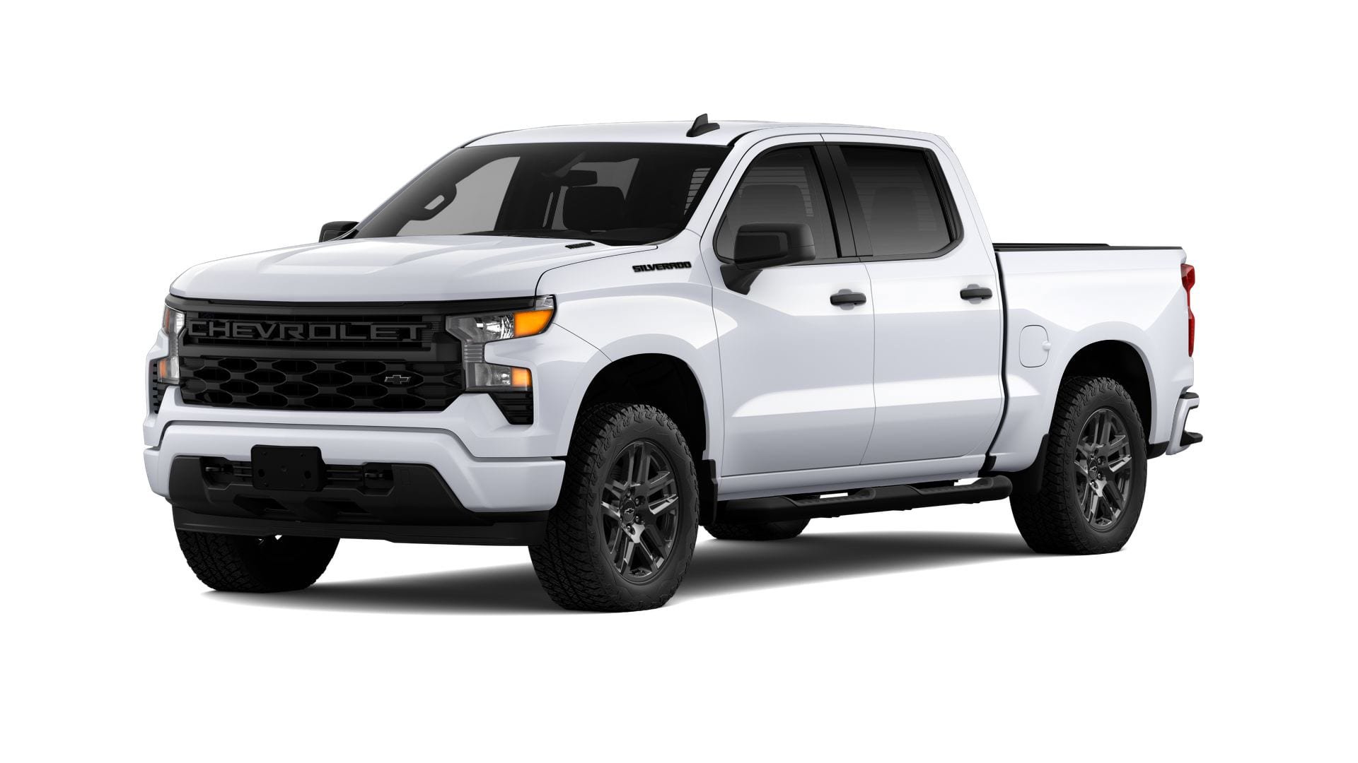 New 2026 Chevrolet Silverado 1500 Custom w/ Turbomax Blackout Package RWD image 44