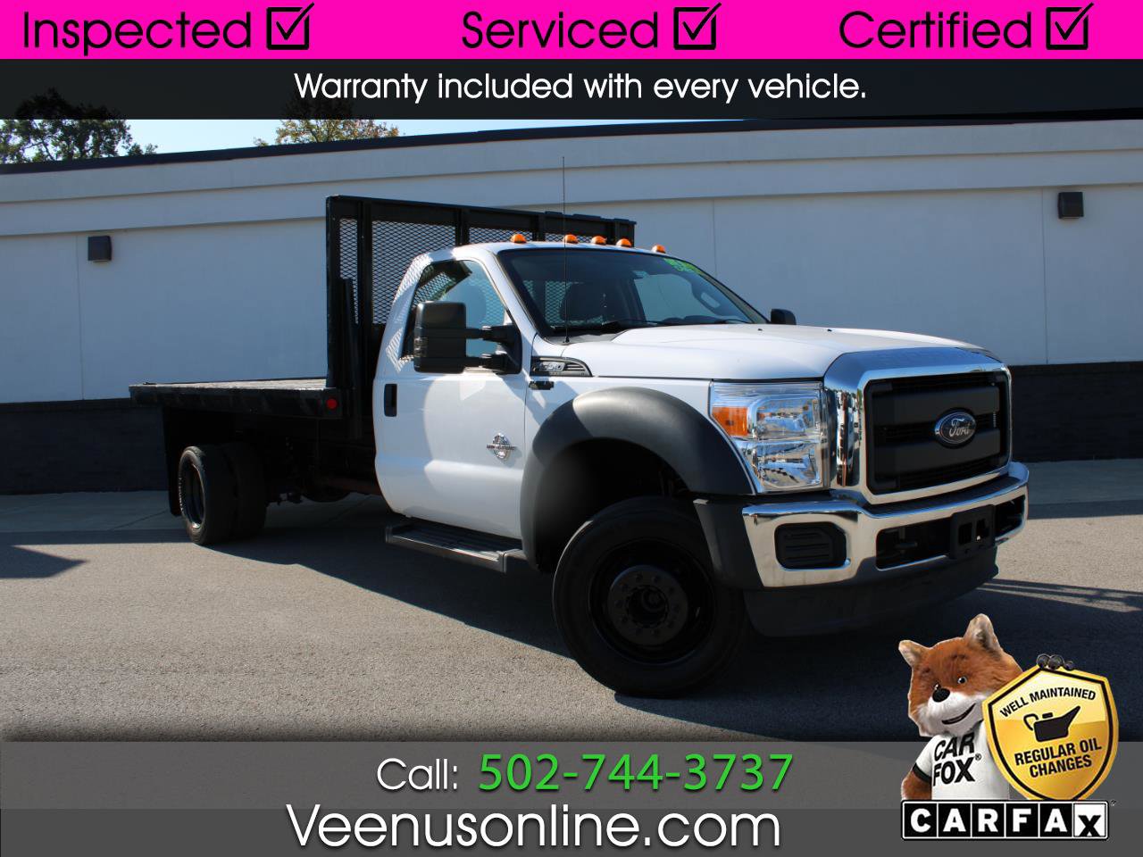 Used 2014 Ford F550 2WD Regular Cab Super Duty
