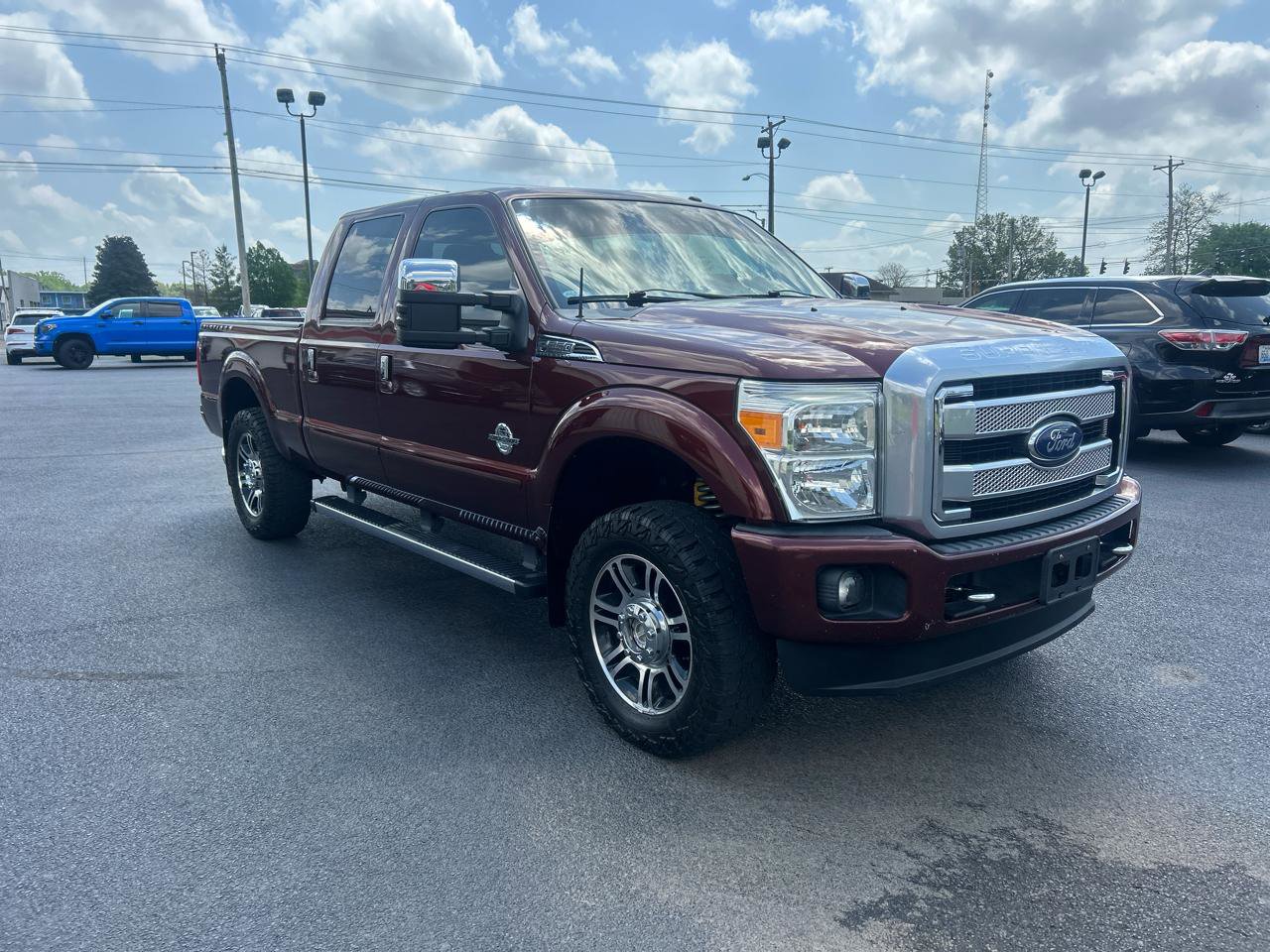 Used 2015 Ford F250 Platinum w/ FX4 Off-Road Package AWD/4WD image 3