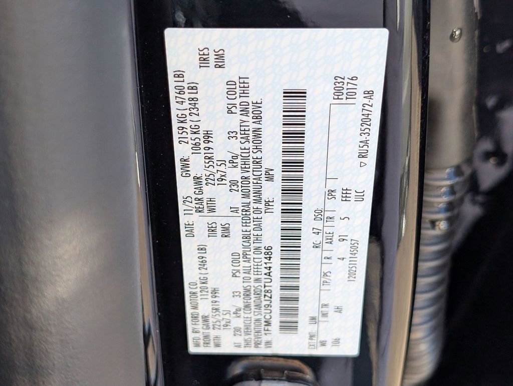 New 2026 Ford Escape Platinum w/ Premium Technology Package image 54