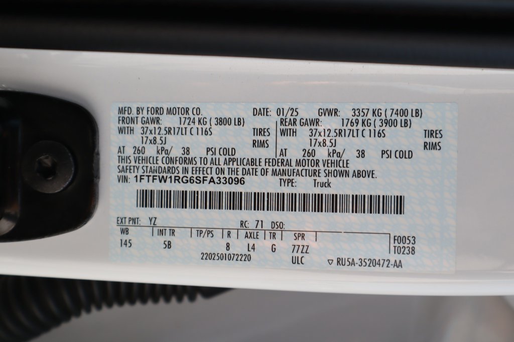 Used 2025 Ford F150 Raptor AWD/4WD image 36