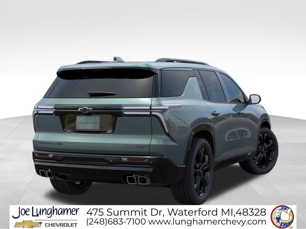 New 2027 Chevrolet Traverse RS w/ LPO, Floor Liner Package AWD/4WD image 4