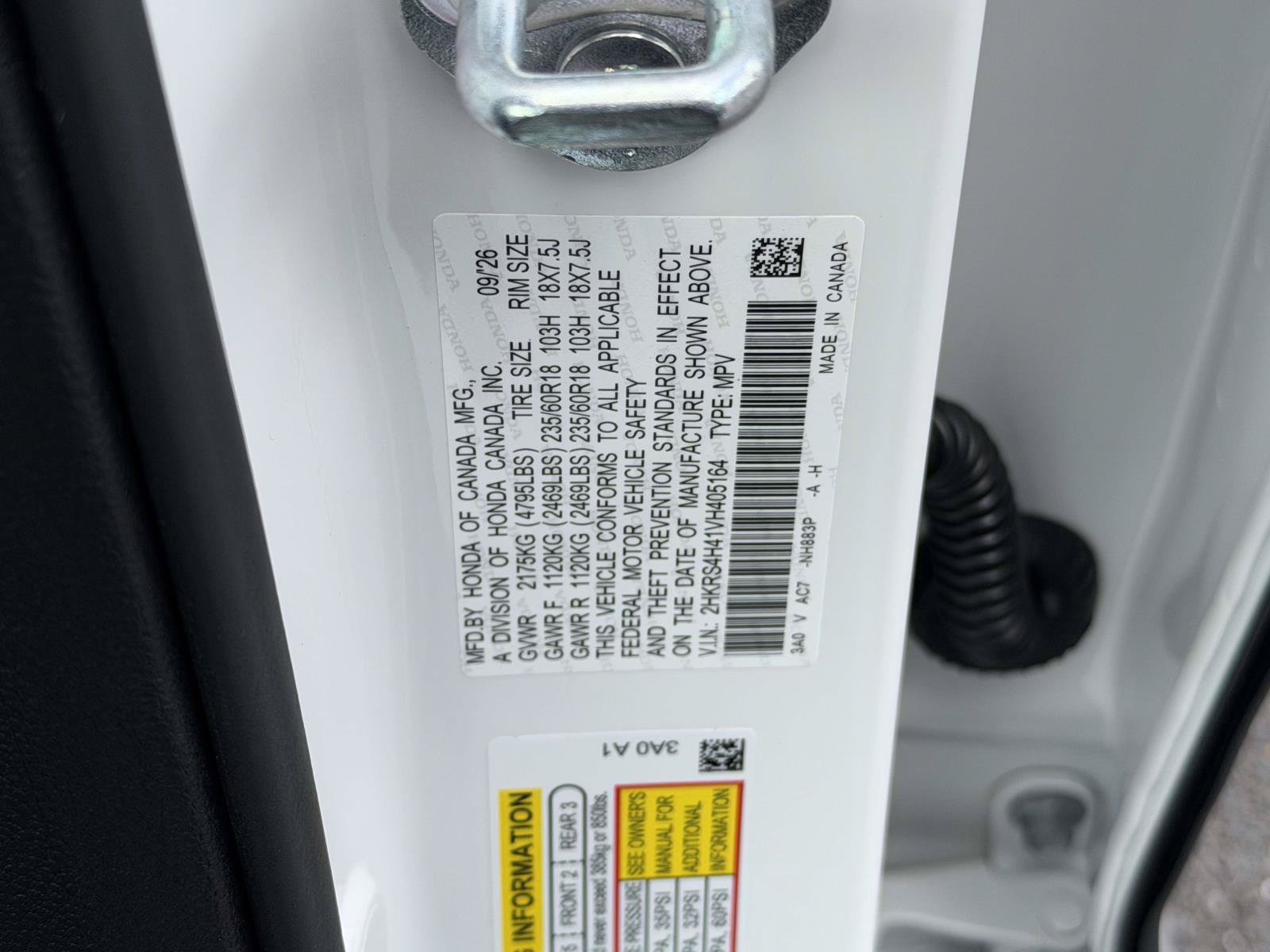New 2027 Honda CR-V EX image 21