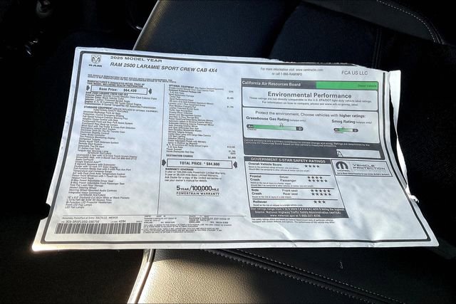 New 2025 RAM 2500 Laramie w/ Sport Appearance Package image 35