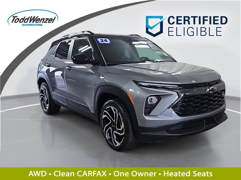 Certified 2024 Chevrolet TrailBlazer RS w/ Convenience Package AWD/4WD image 1