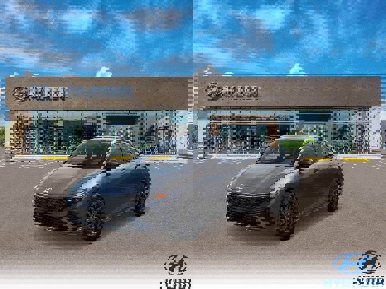 New 2026 Hyundai Elantra Blue