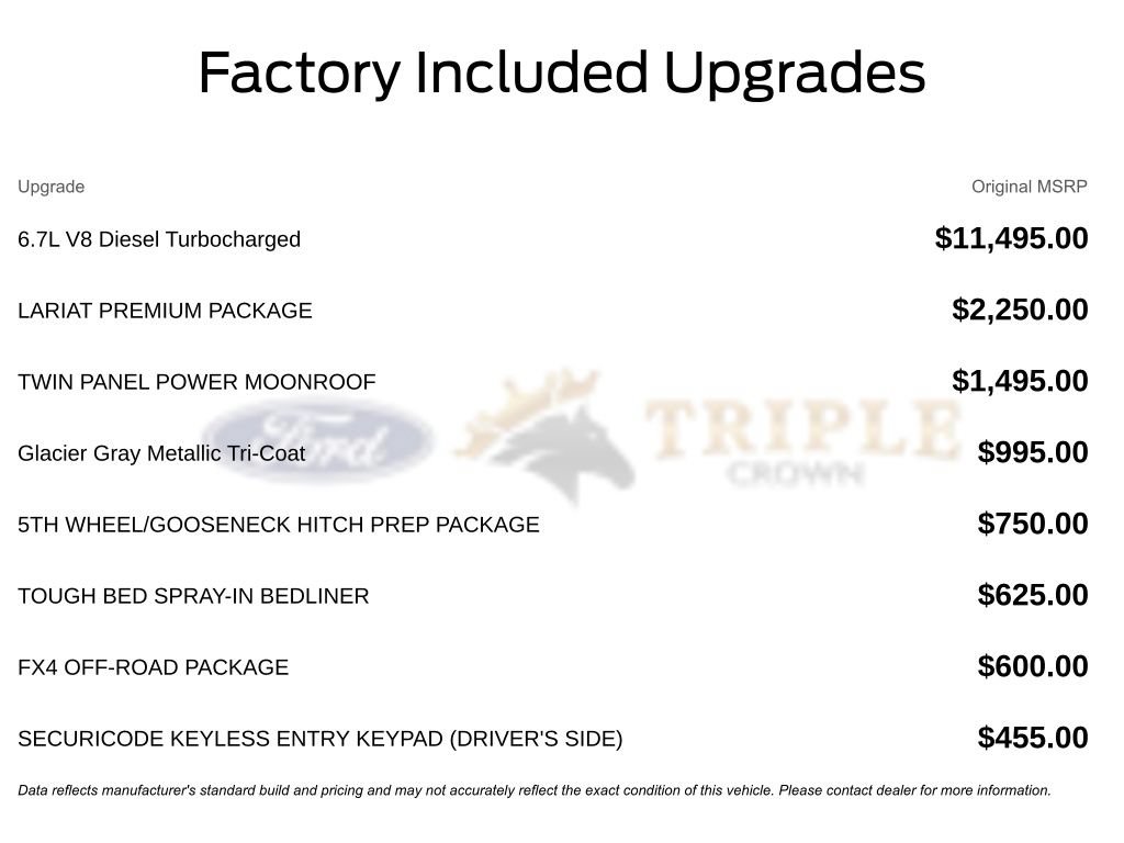 New 2026 Ford F350 Lariat w/ Lariat Premium Package AWD/4WD image 11