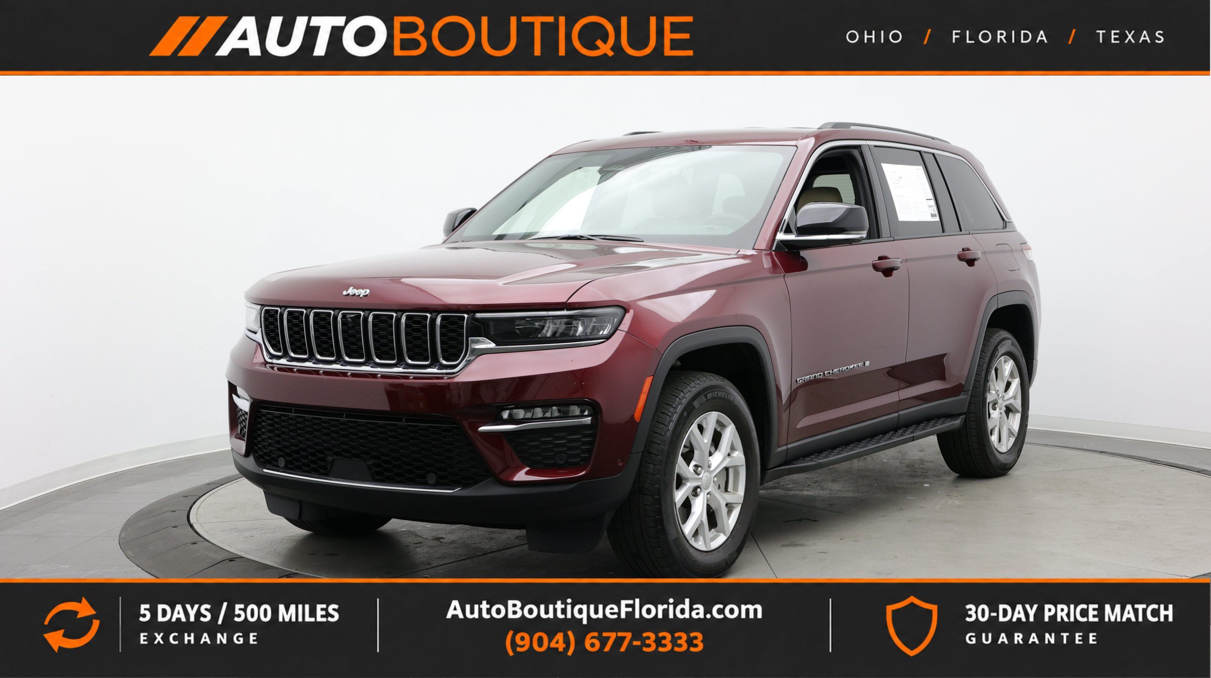 Used 2023 Jeep Grand Cherokee Limited w/ Luxury Tech Group II RWD image 1