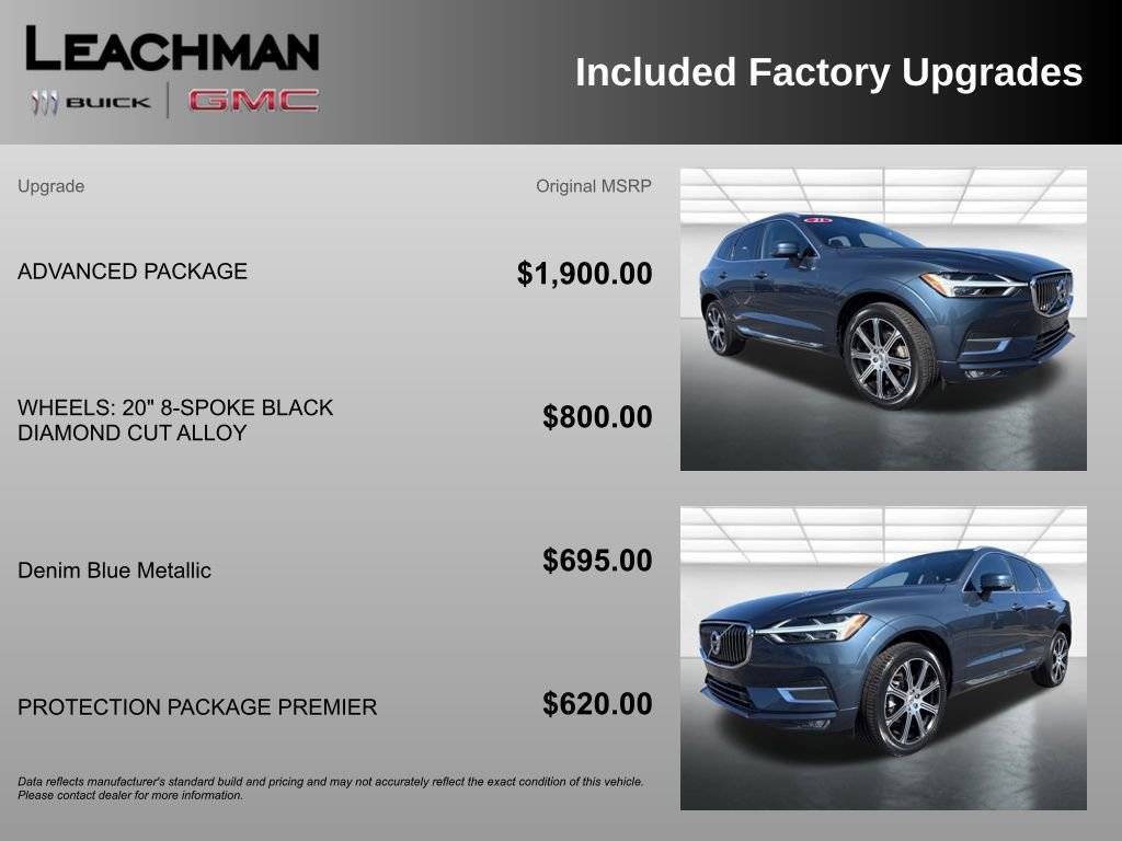 Used 2021 Volvo XC60 T5 Inscription w/ Advanced Package image 11