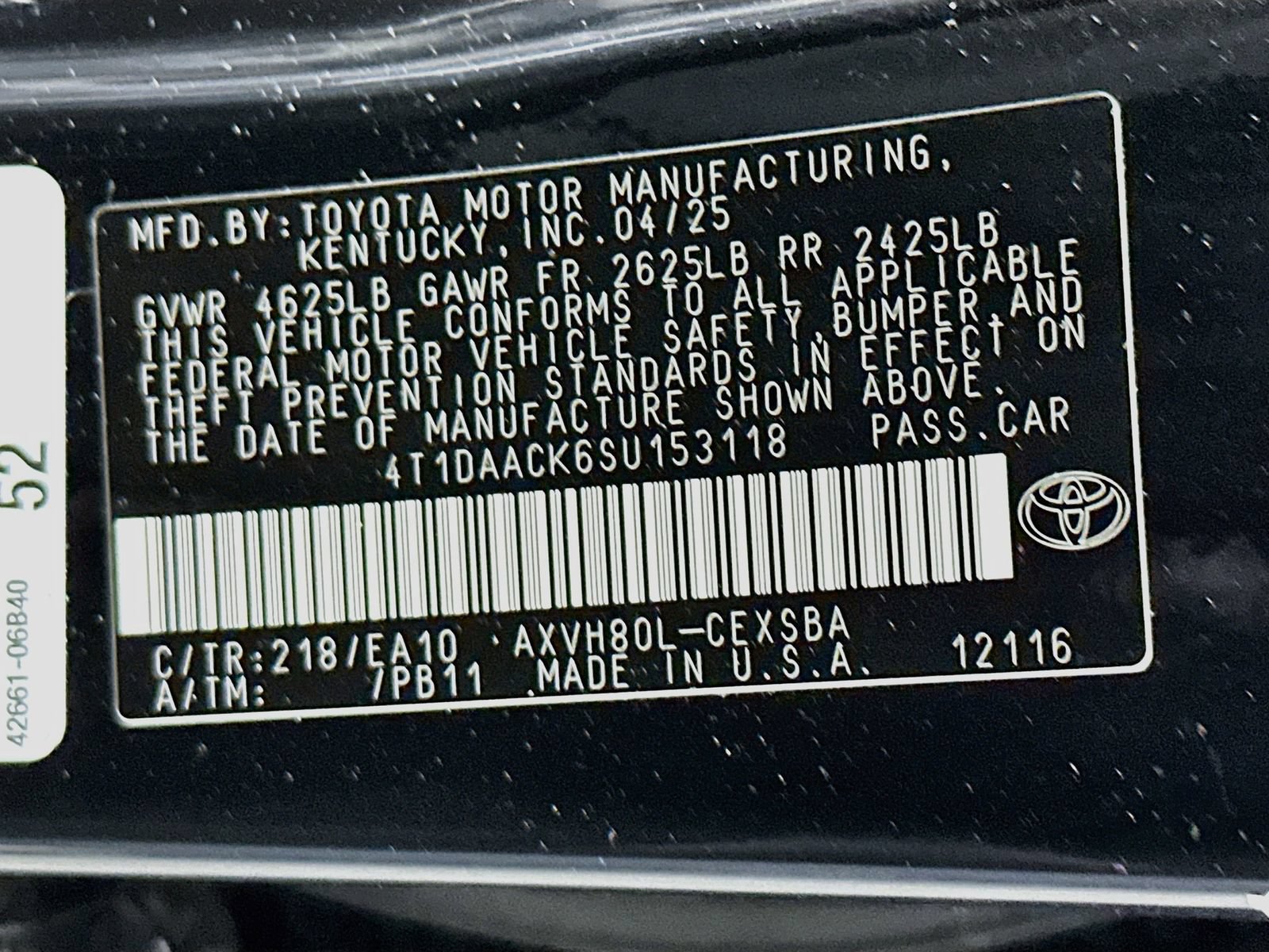Used 2025 Toyota Camry SE FWD image 31