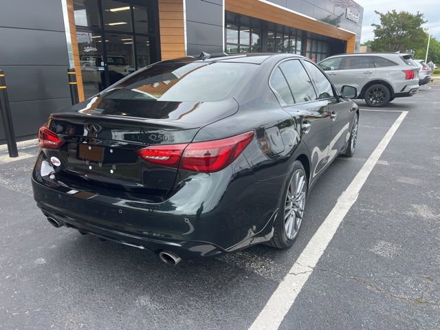 Used 2024 INFINITI Q50 Red Sport 400 w/ Black Opal Edition RWD image 22