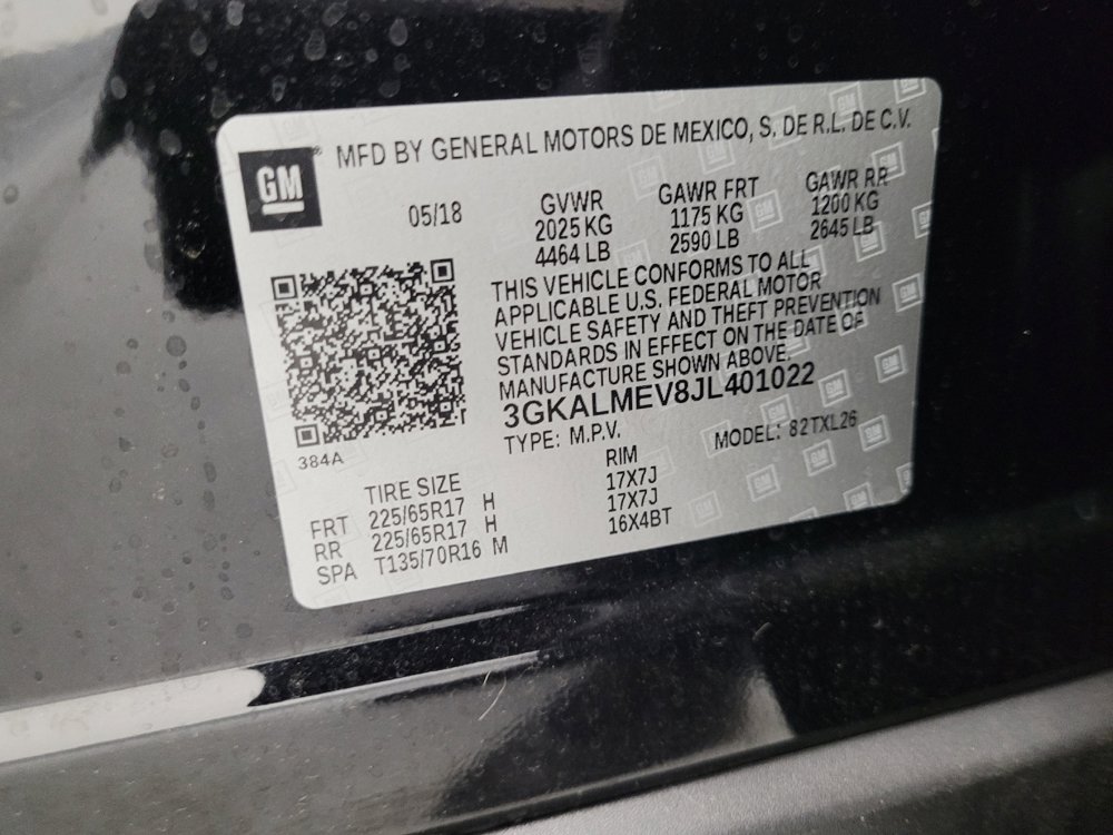 Used 2018 GMC Terrain SLE FWD image 33