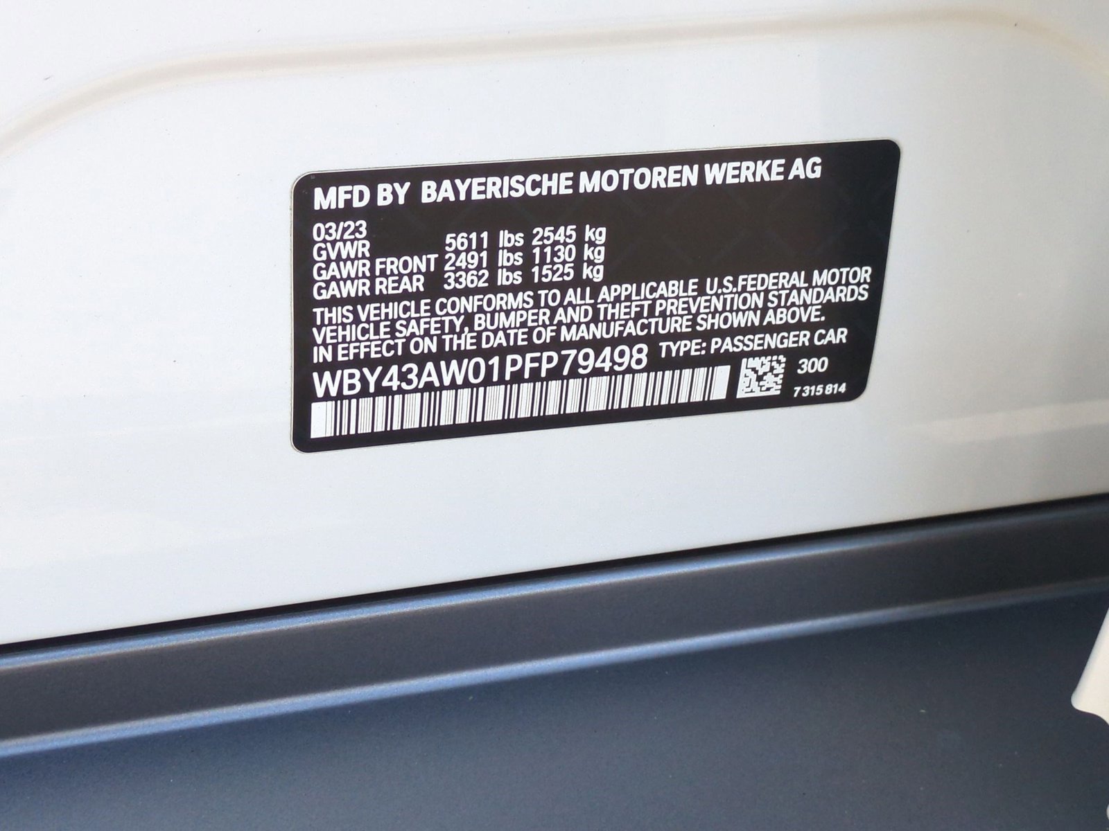 Certified 2023 BMW i4 eDrive35 w/ Premium Package RWD image 26