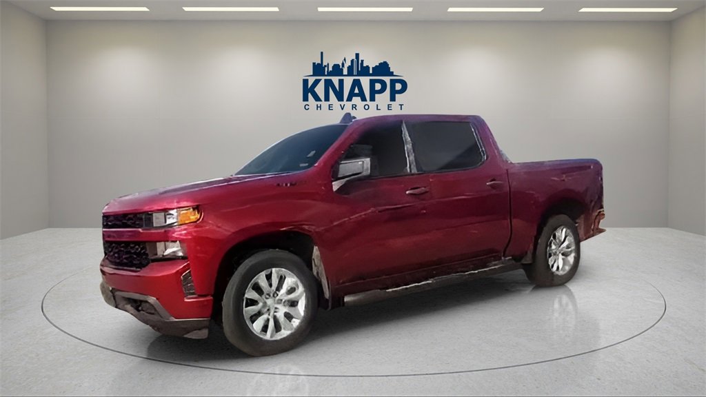 Used 2021 Chevrolet Silverado 1500 Custom w/ LPO, Dark Essentials Package
