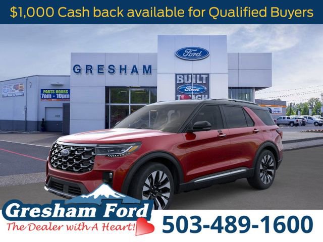 New 2026 Ford Explorer Platinum w/ LUX Leather Package AWD/4WD image 1