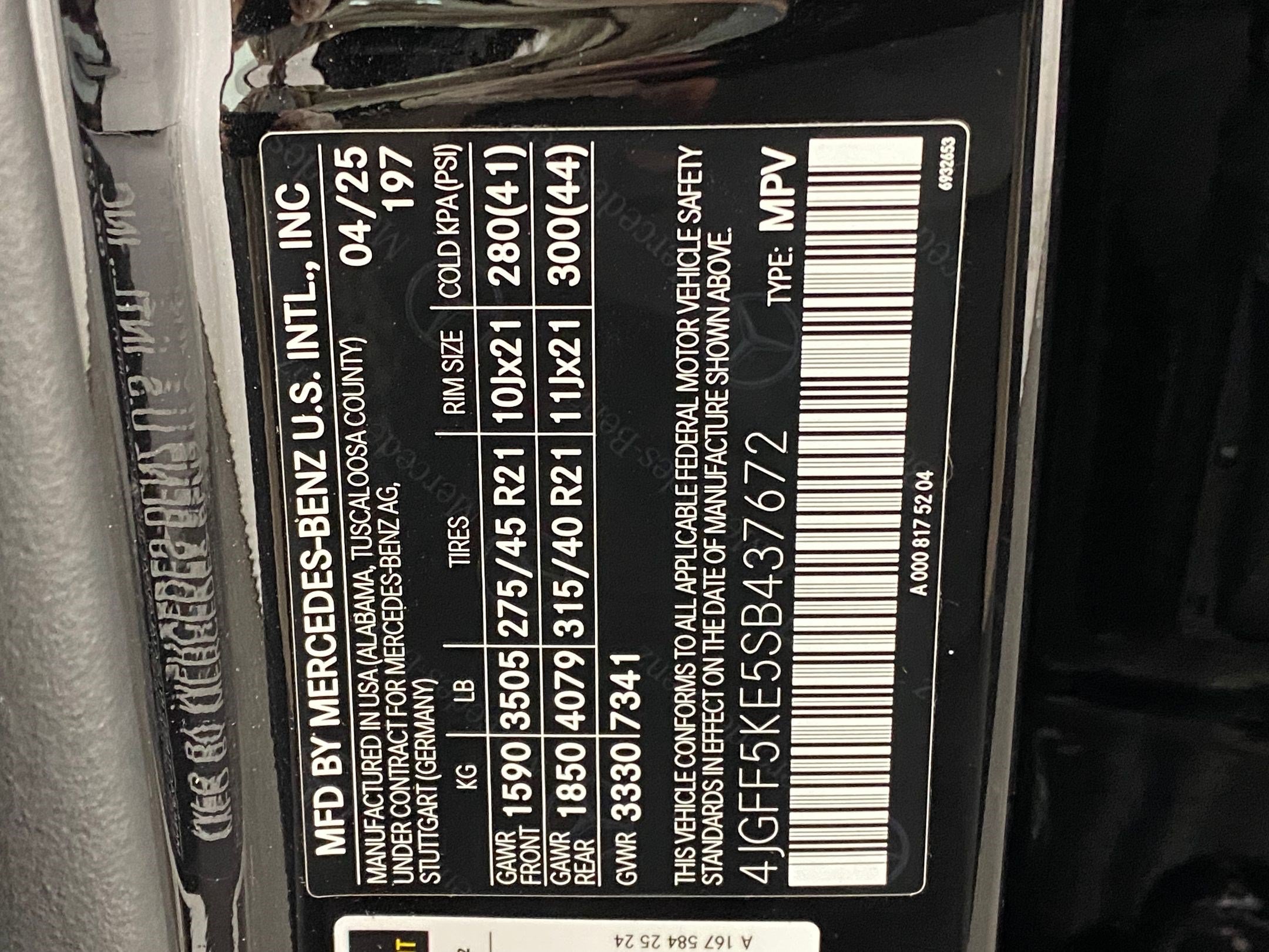 Used 2025 Mercedes-Benz GLS 450 4MATIC image 21
