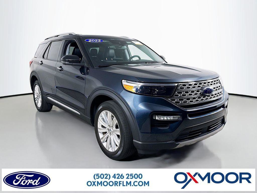 Certified 2022 Ford Explorer Limited w/ Equipment Group 301A image 1