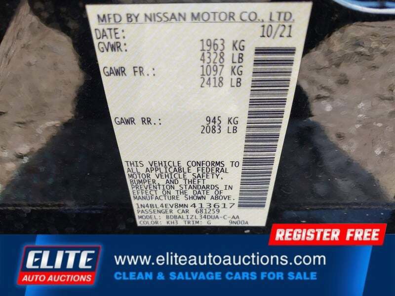 Used 2021 Nissan Altima 2.5 SL FWD image 18