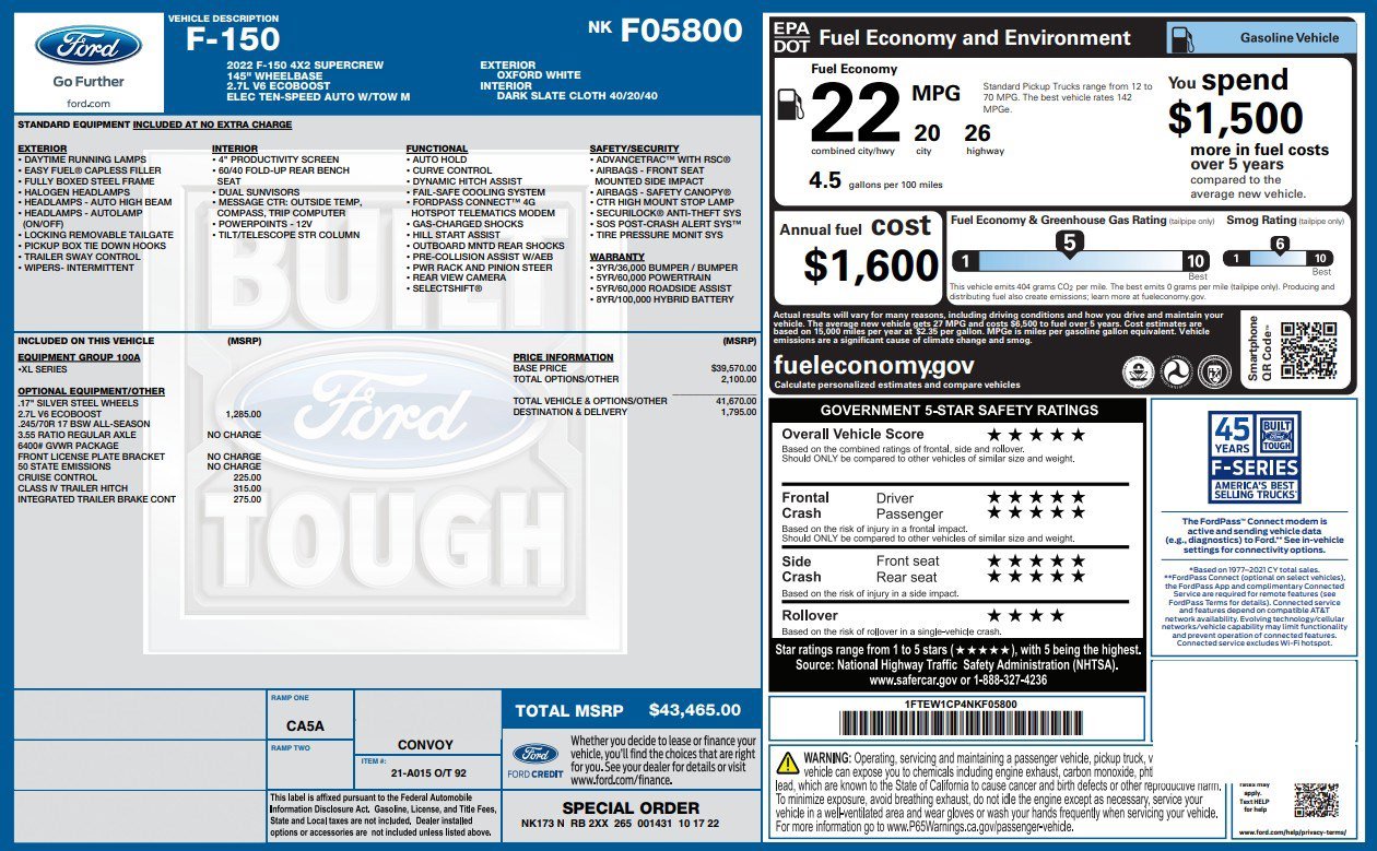 Used 2022 Ford F150 XL RWD image 7