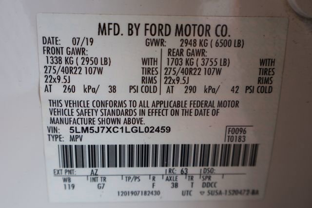 Used 2020 Lincoln Aviator Reserve w/ Equipment Group 202A AWD/4WD image 32