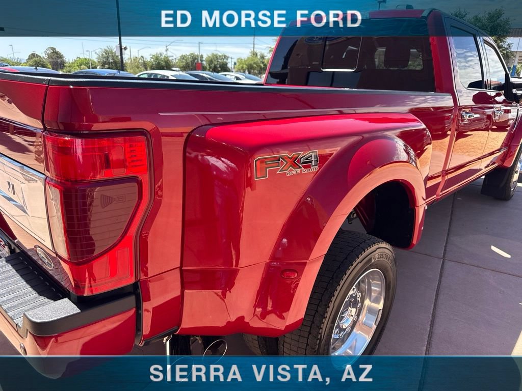 Certified 2021 Ford F450 Platinum w/ FX4 Off-Road Package AWD/4WD image 8