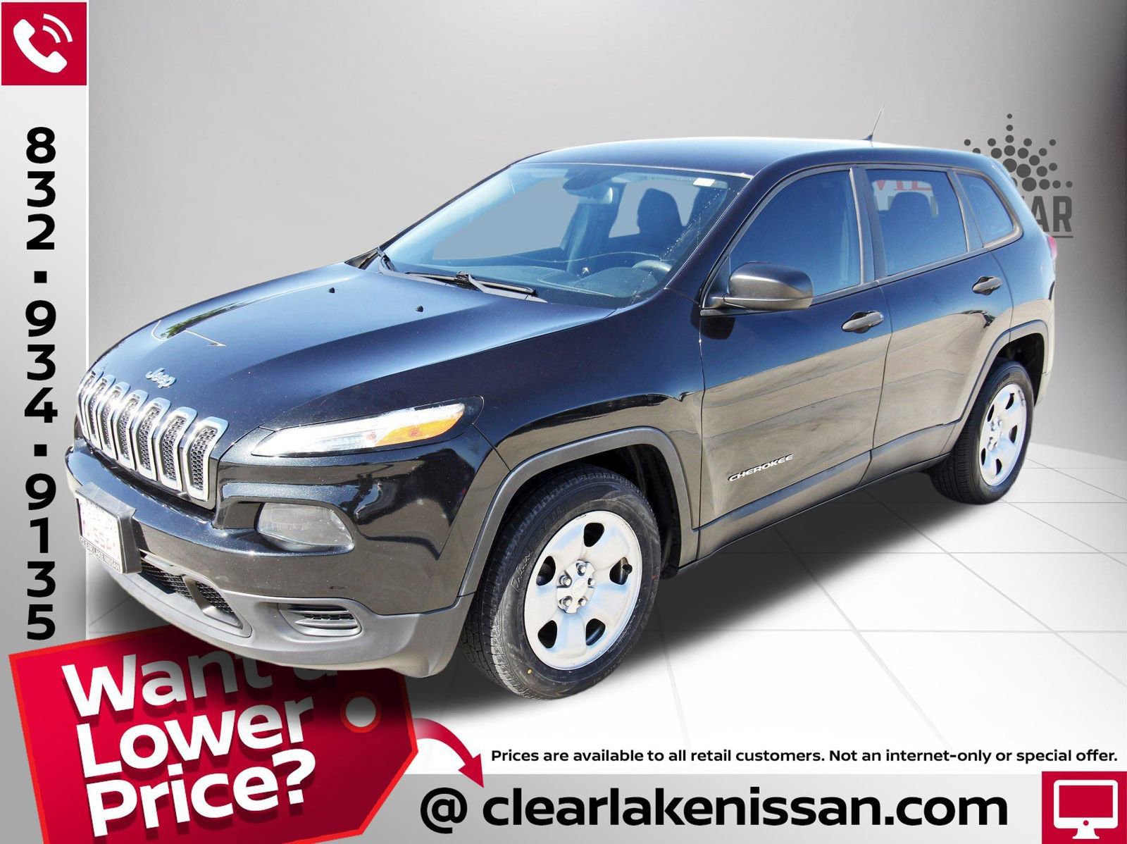 Used 2016 Jeep Cherokee Sport image 3