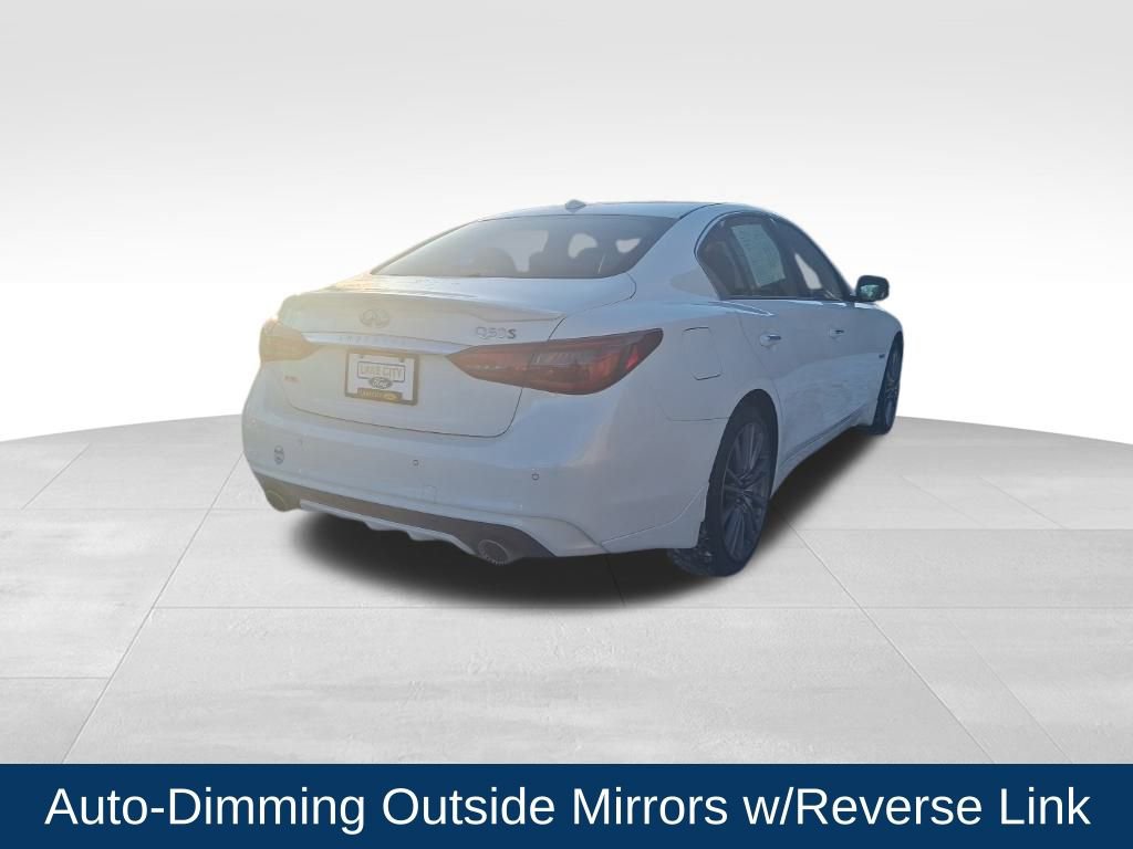 Used 2018 INFINITI Q50 Red Sport 400 w/ Sensory Package (Sport) image 8