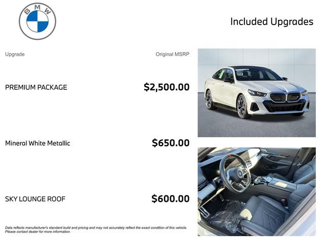 Certified 2024 BMW i5 M60 w/ Premium Package image 3