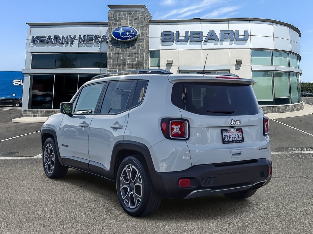 Used 2018 Jeep Renegade Limited w/ Safety & Security Group FWD image 4