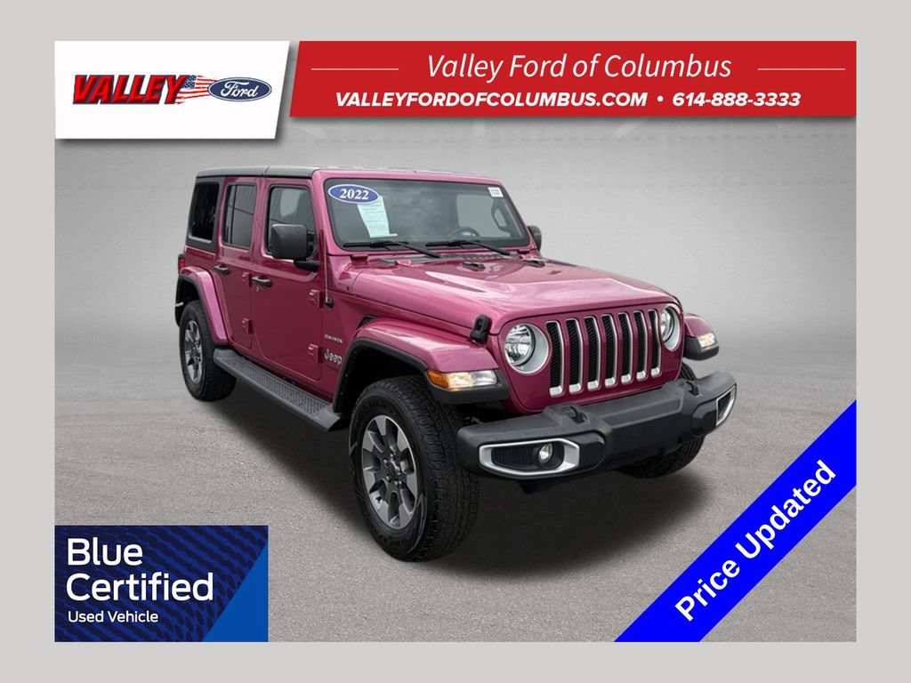 Used 2022 Jeep Wrangler Unlimited Sahara