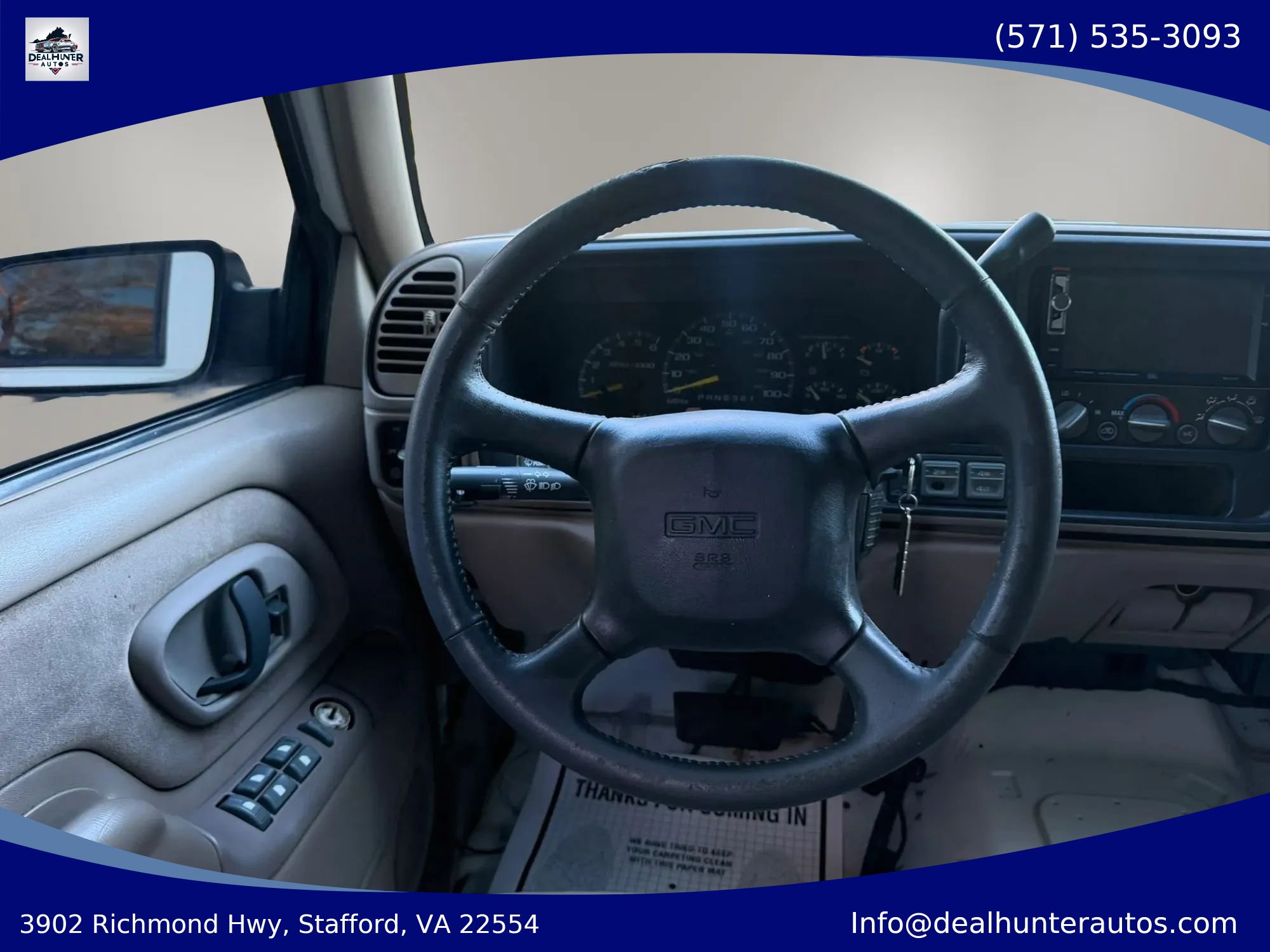 Used 1998 GMC Yukon 4WD 4-Door w/ Marketing Opt Pkg 5 image 24