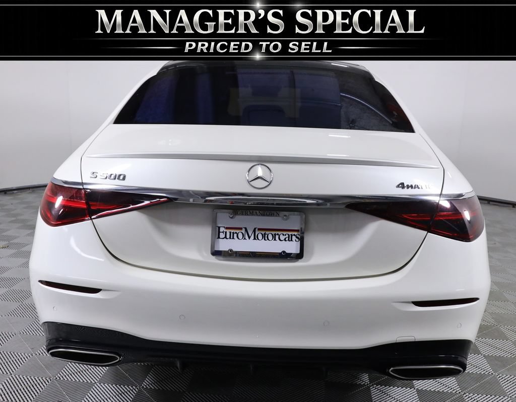 Used 2022 Mercedes-Benz S 500 4MATIC w/ AMG Line Package image 5