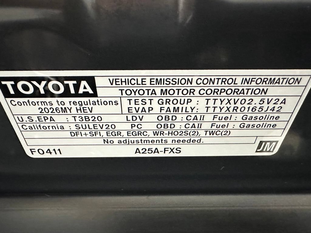 Used 2026 Toyota Camry XSE FWD image 72