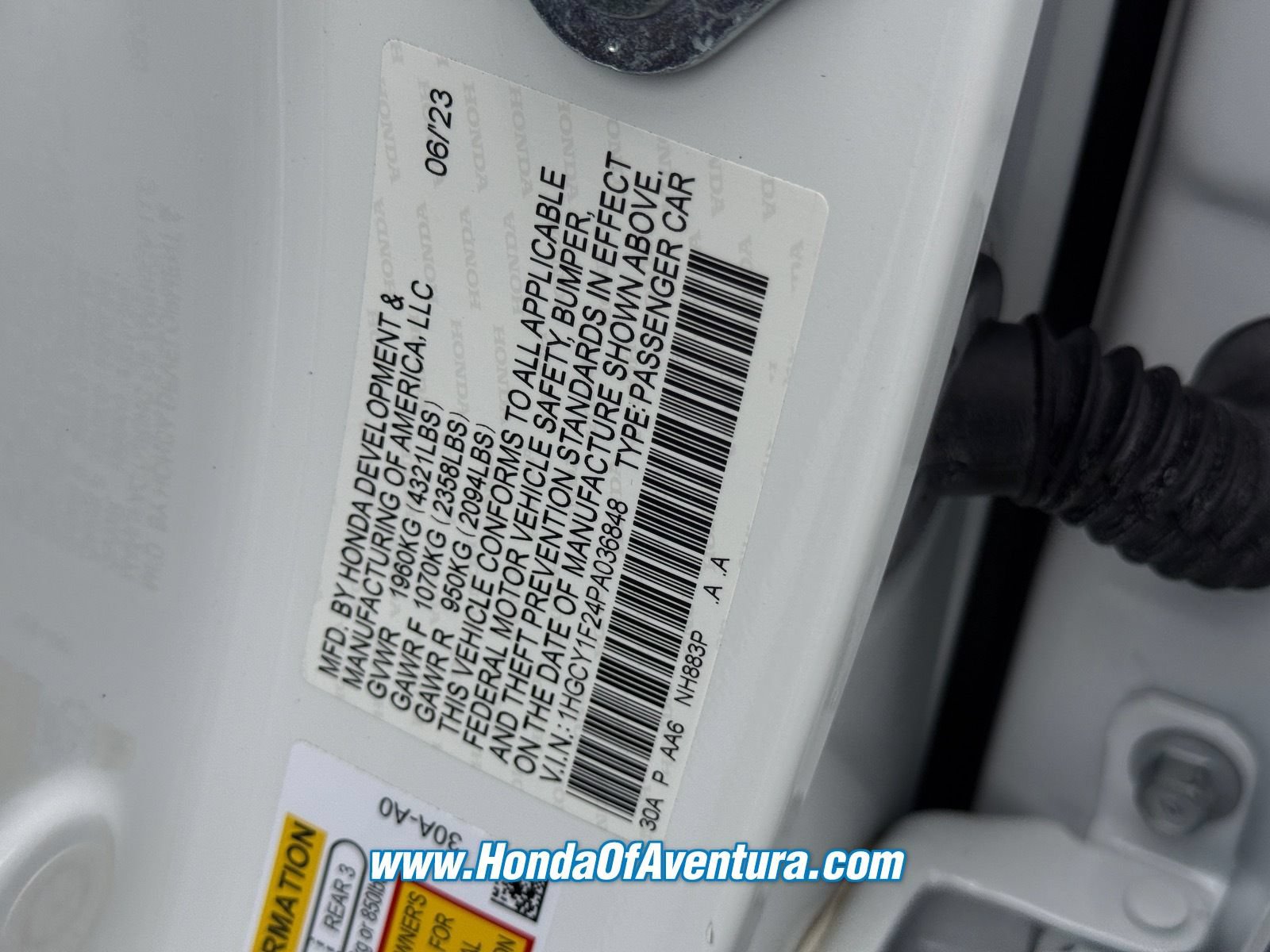 Certified 2023 Honda Accord LX image 18
