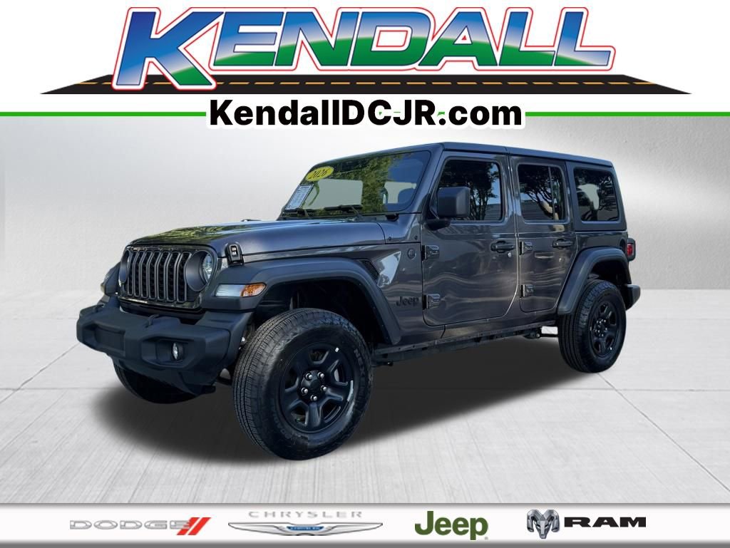 Certified 2026 Jeep Wrangler Unlimited Sport