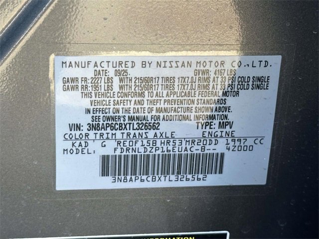 New 2026 Nissan Kicks SV w/ SV Premium Package image 25