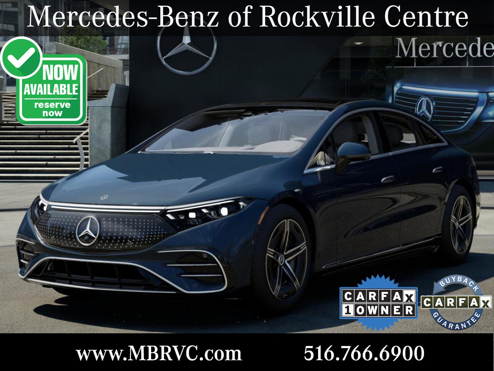 Used 2024 Mercedes-Benz EQS 450+ 4MATIC Sedan image 1