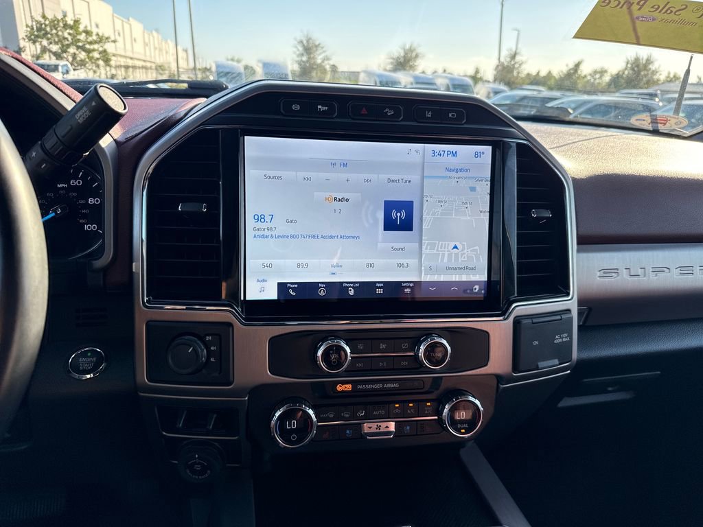 Certified 2022 Ford F450 Platinum w/ FX4 Off-Road Package image 21