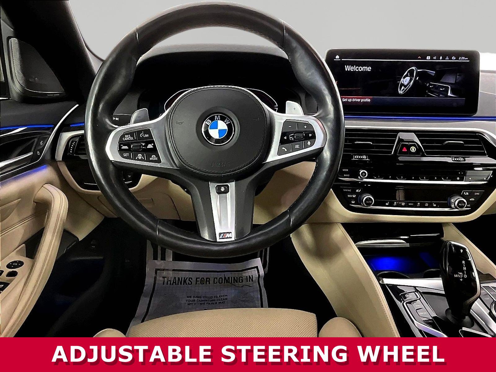 Used 2021 BMW 540i xDrive w/ M Sport Package AWD/4WD image 8