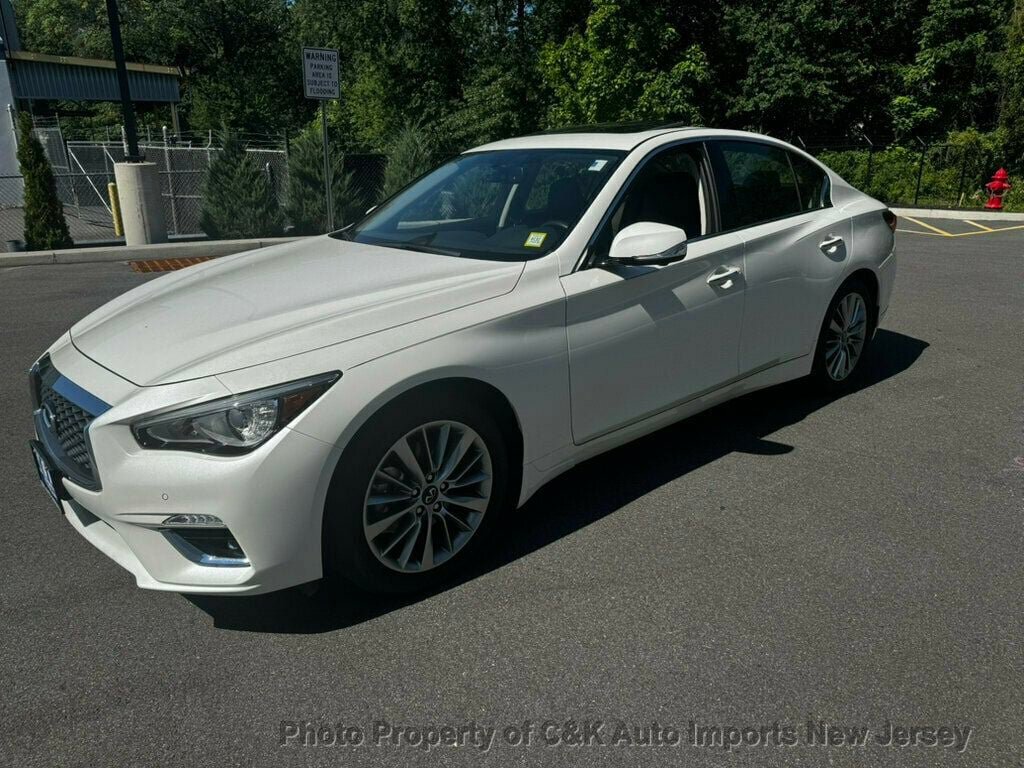 Used 2023 INFINITI Q50 Luxe w/ Cargo Package AWD/4WD image 2