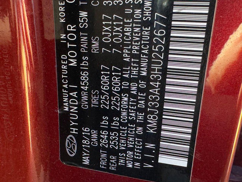 Used 2017 Hyundai Tucson SE image 24