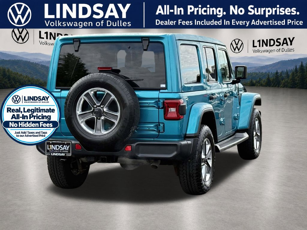 Used 2019 Jeep Wrangler Unlimited Sahara AWD/4WD image 7