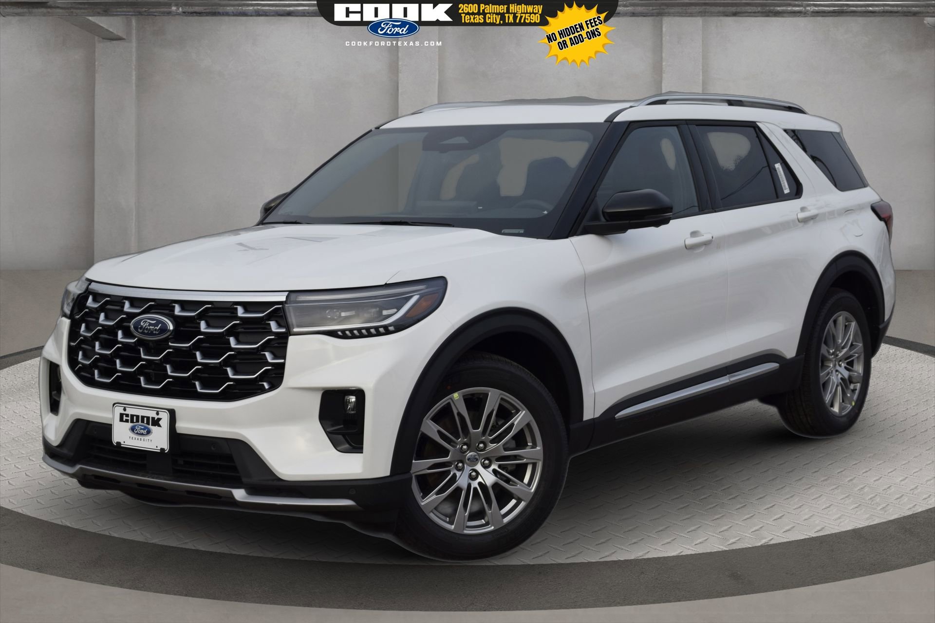 New 2026 Ford Explorer Platinum