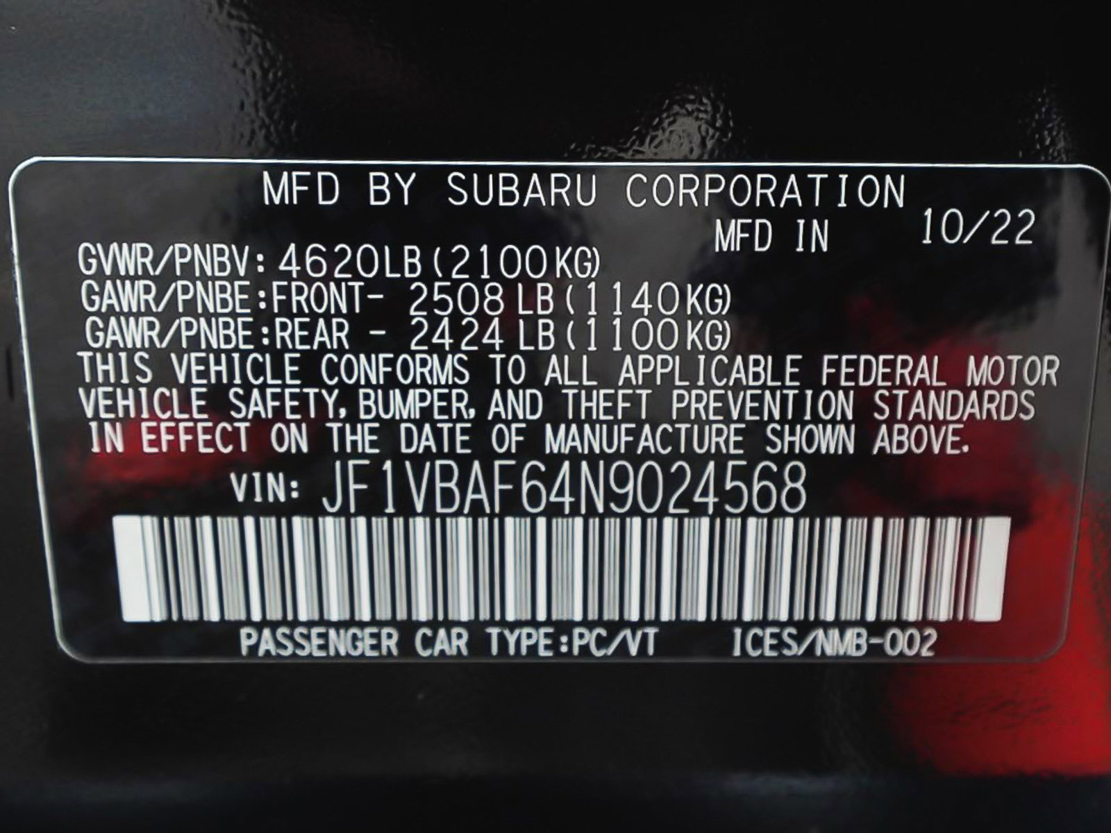 Used 2022 Subaru WRX Premium image 12